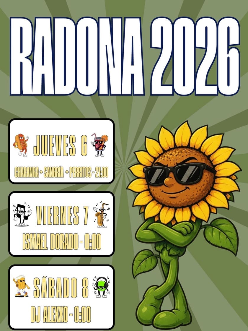 Cartel Fiestas 2026 Verano